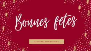 Bonnes fêtes