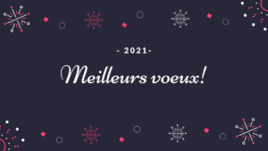 Meilleurs voeux pour 2021