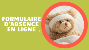 Formulaire d'absence en ligne